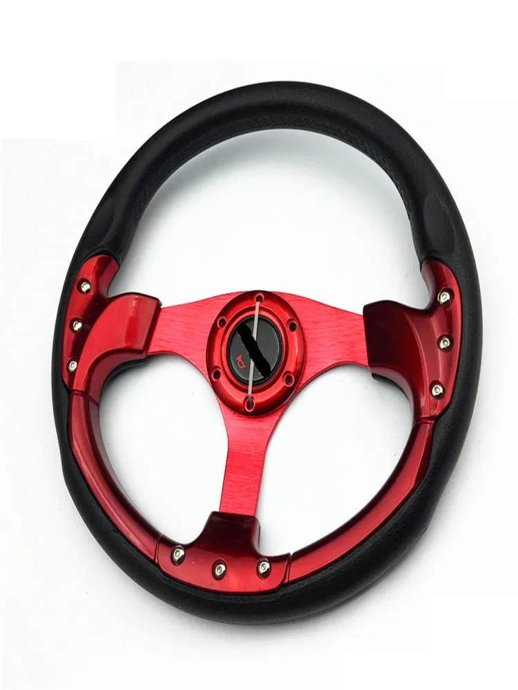 Автомобильное рулевое колесо из искусственной кожи Гоночное игровой автомат для
