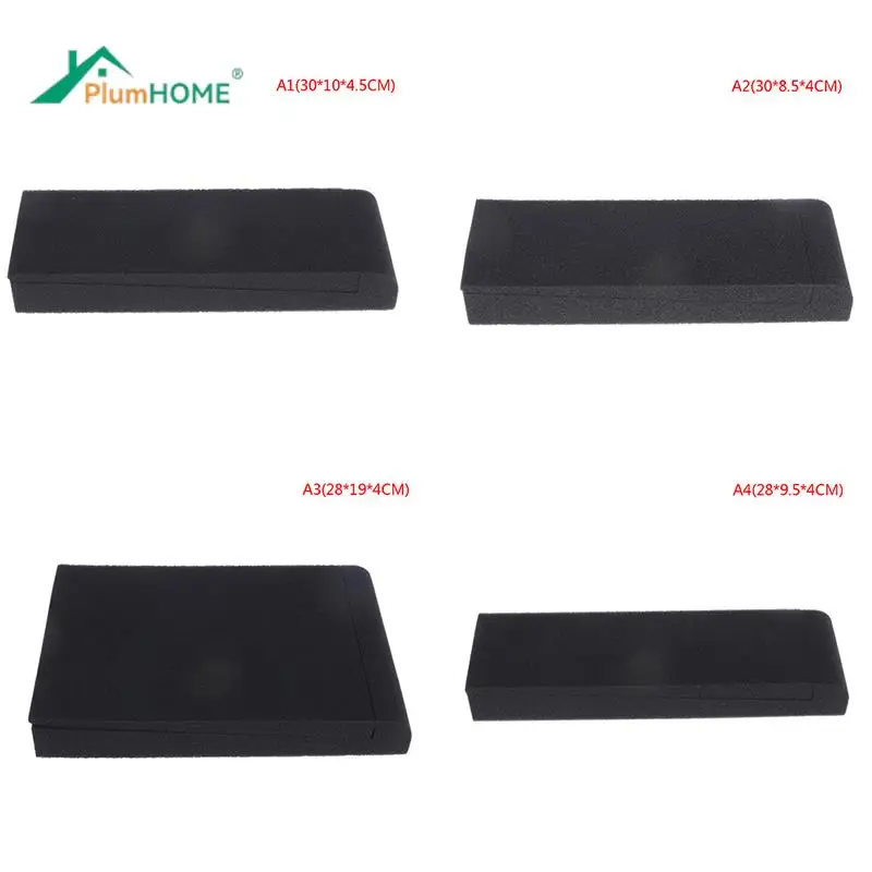 

1set/2pcs Sponge Studio Monitor Speaker Acoustic Isolation Foam Soundproof Foam Isolator Pads High Density