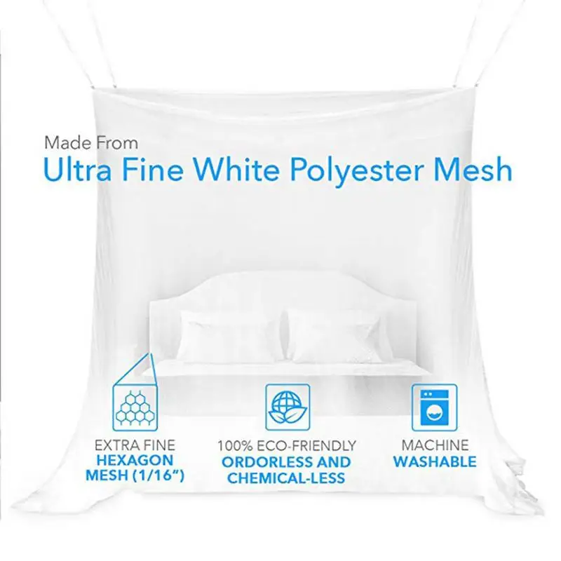 Fly Net For Single Or Twins Opening Mesh Netting Curtains Fo
