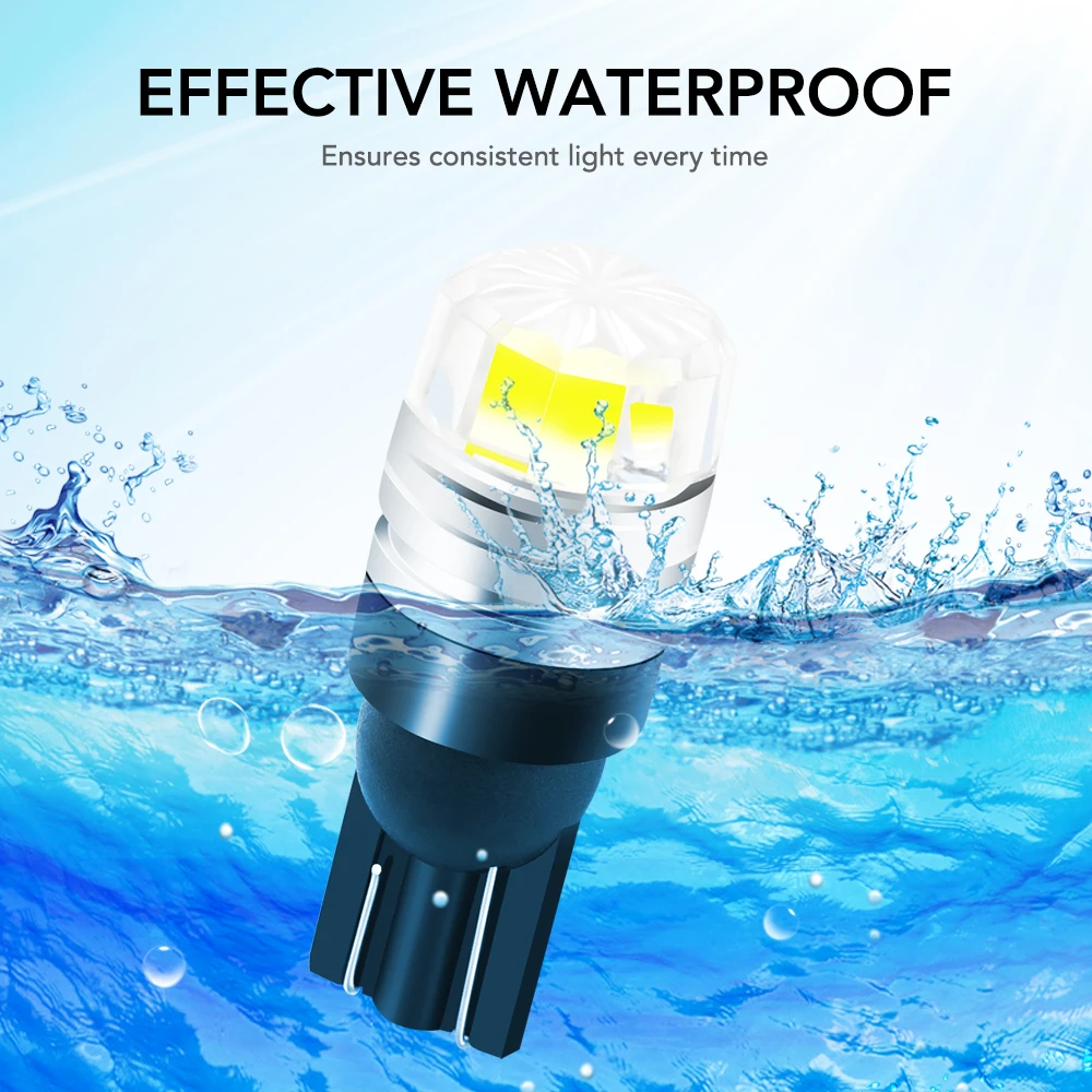 Новинка 2 шт. яркие автомобильные задние фары T10 лампы для сиденья Alhambra Altea Exeo Ibiza