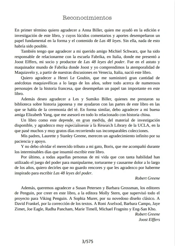 48 законов силы Joost Elffers/Роберт Грин Лас Leyes Del Power испанское весы