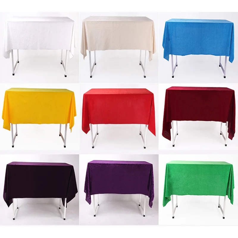 

tablecloth solid color thickened curtain_AN2694