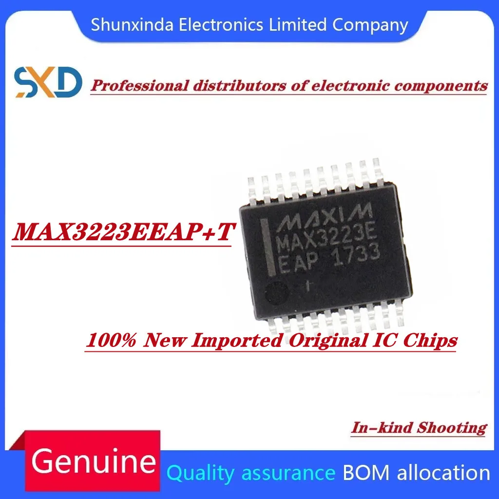 

2 шт./партия MAX3223EEAP + T 100% новые импортные оригинальные IC чипы интерфейсные драйверы приемники трансиверы