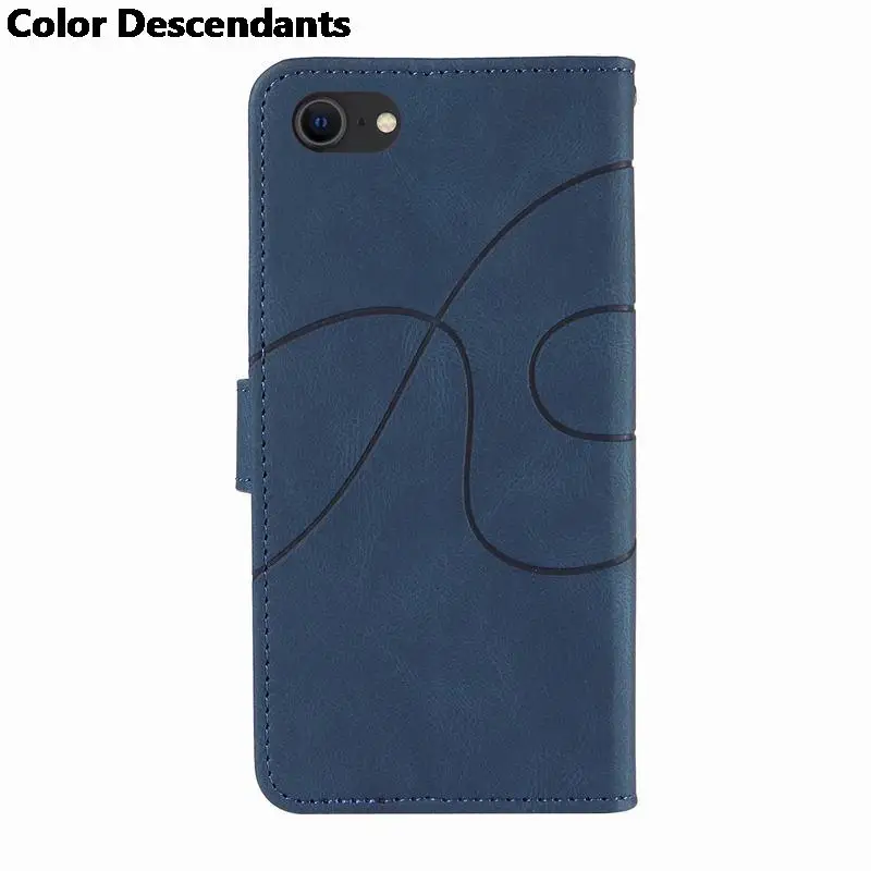 6 6S Чехол-книжка для iPhone 8 7 чехол-книжка бумажник кожаный чехол 7Plus 8plus Plus с