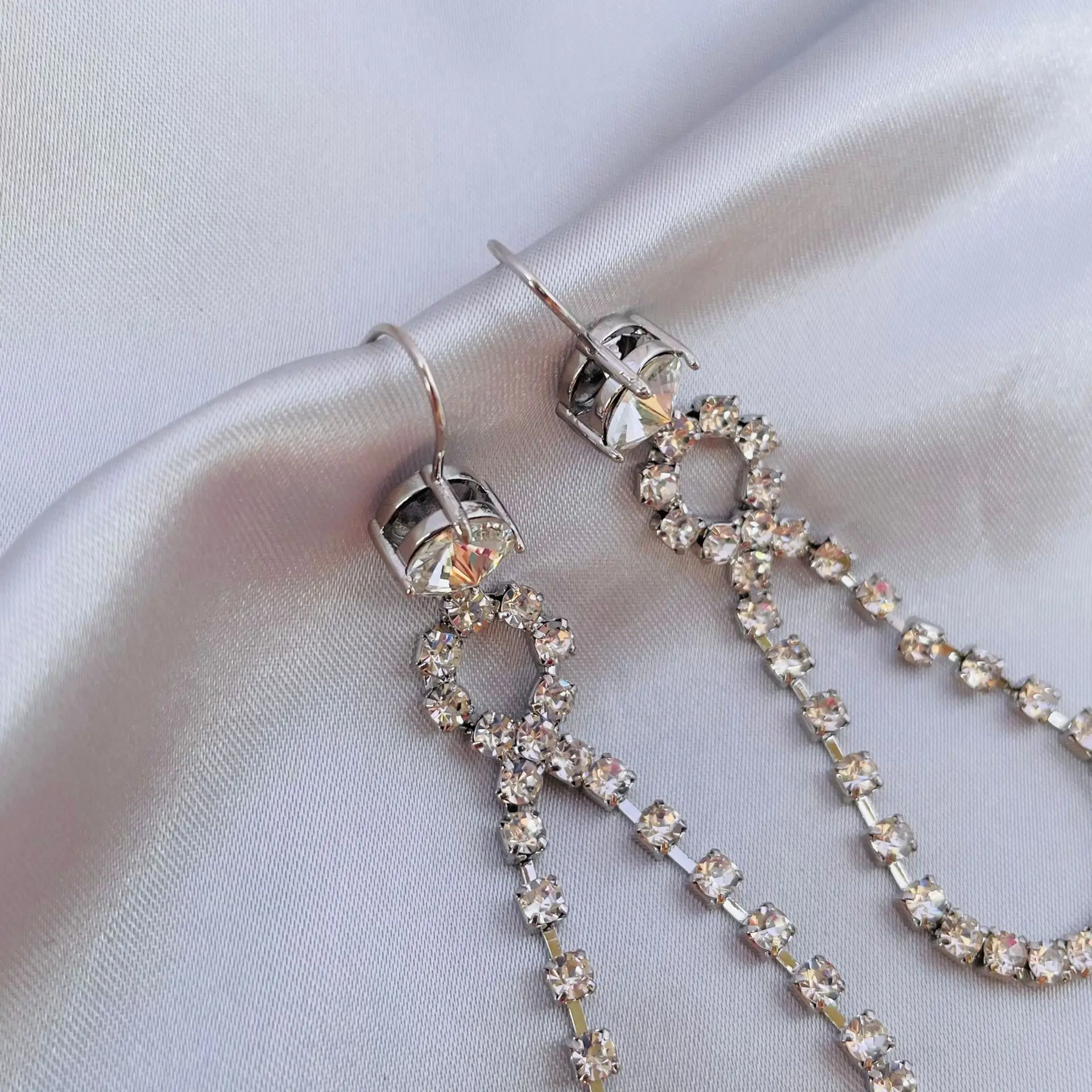 

Fashion women's earrings net celebrity creative long earrings earrings