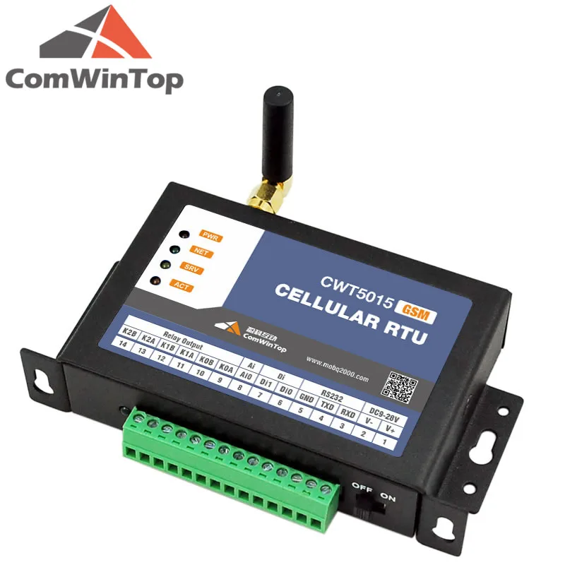 2 цифровых входа CWT5115 1 аналоговый вход 3 релейных выхода GSM 4G Wi-Fi регистратор