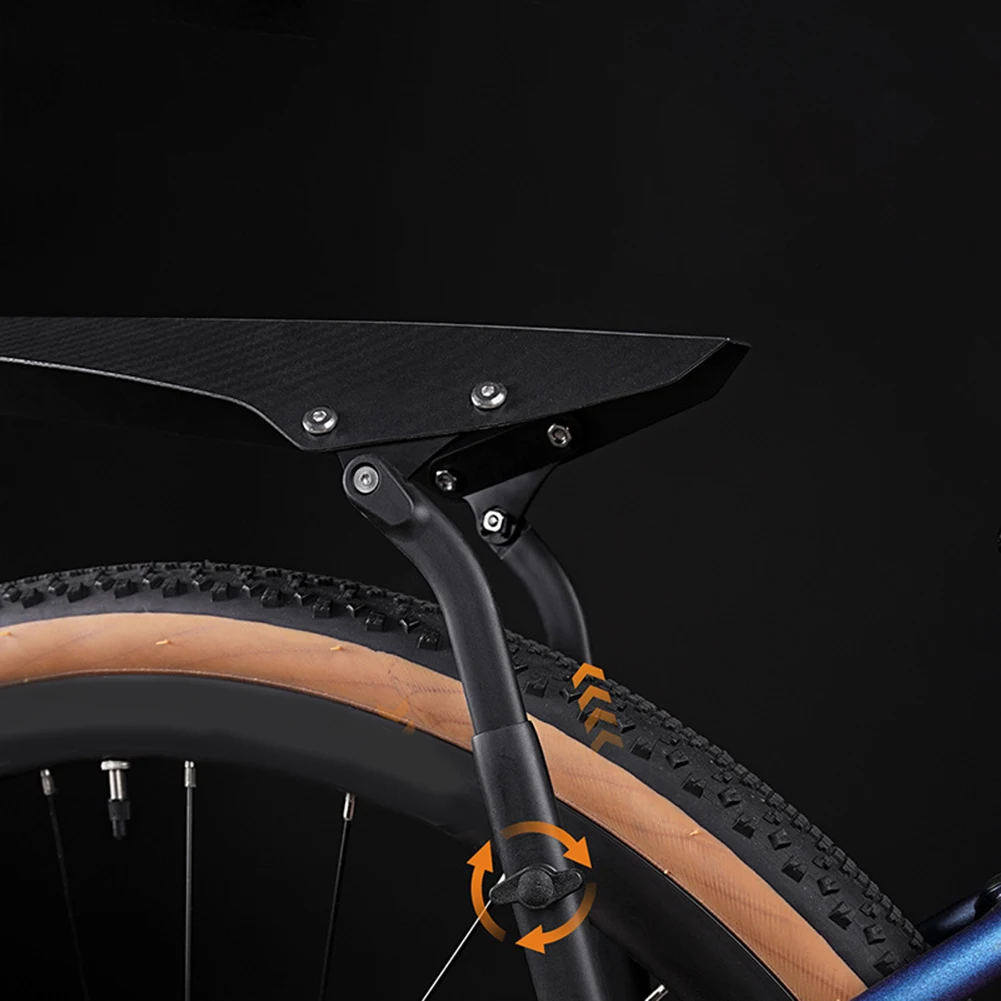 Регулируемое крыло для внедорожного велосипеда с телескопическими функциями.