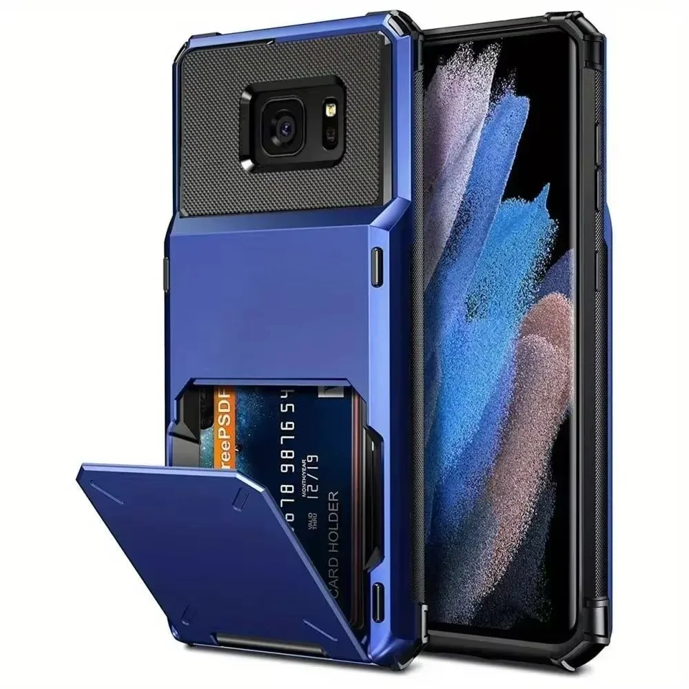 Чехол-кошелек для Samsung Galaxy S7 чехол-кошелек с 5 слотами карт держатель откидной