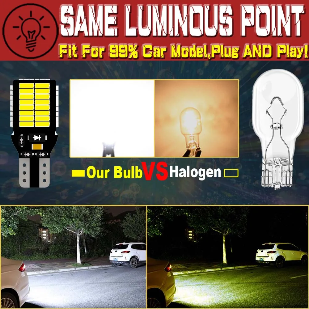 2 шт. W16W T15 921 912 светодиодный для Toyota Chr Rav4 Avensis Verso S Auris Aygo X Camry Prius Yaris Vitz Urban Land FJ Cruiser Corolla (art.: 3920d2e17c2c1) - 3920d2e17c2c1