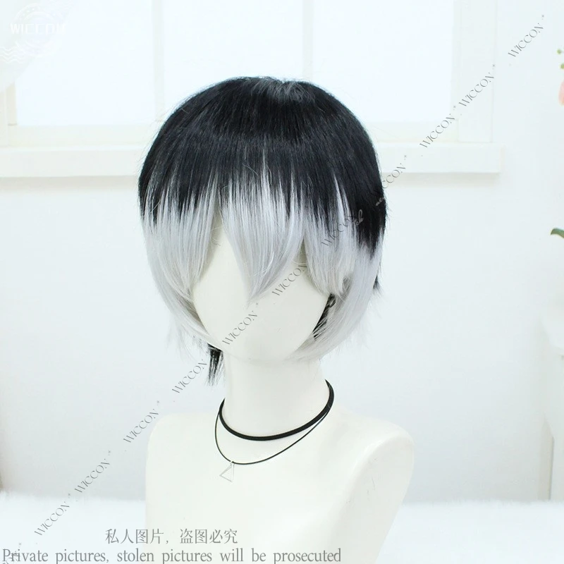 Фото Hinata Shoyo Koutarou Bokuto Kiyoomi Sakusa Atsumu Miya Волейбольный костюм Косплей Парик с коротким рукавом + шорты + куртка Летний костюм №5