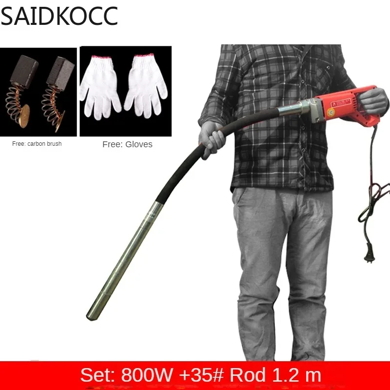 Электрический вибратор для бетона 35-1A | AliExpress