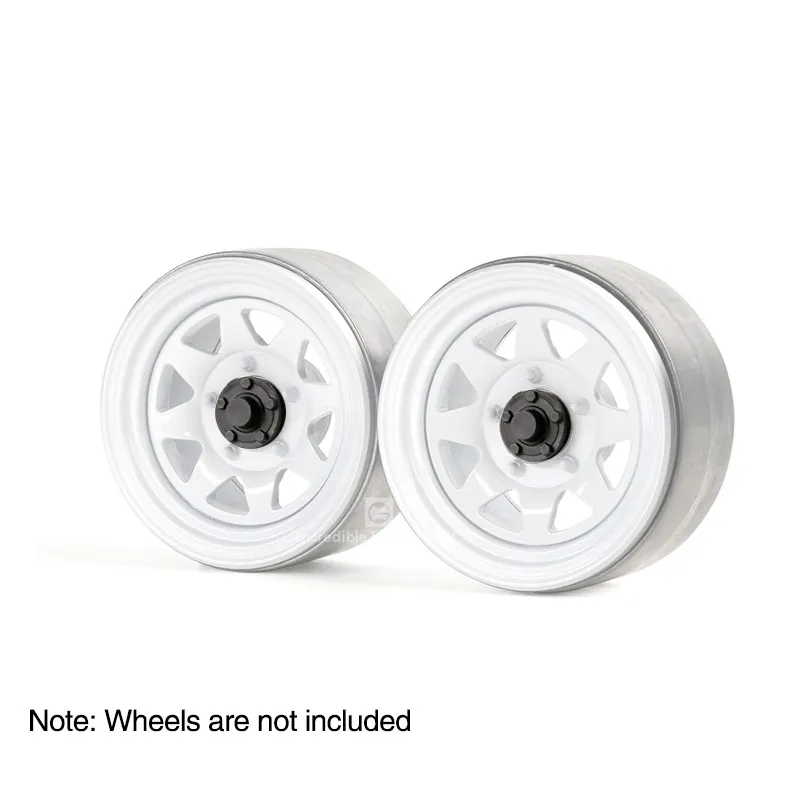 2 Pcs Of Special Wheel Covers For Grc 1.9-inch Wheels, Wheel Abs Dust Cover, Protective Cover Gax0130z enlarge