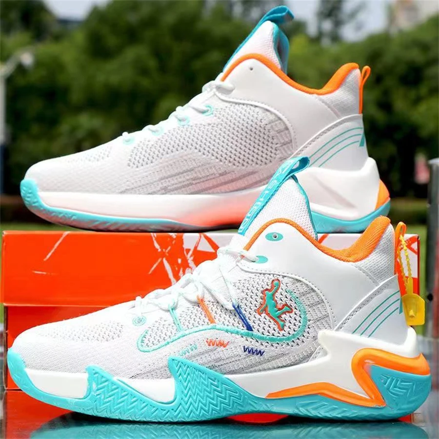 New Basketball Shoes Men Mesh Breathable Confortable Sport Shoes Unisex Men Women Athletic Basket Sneakers Non-slip Size 36-45
