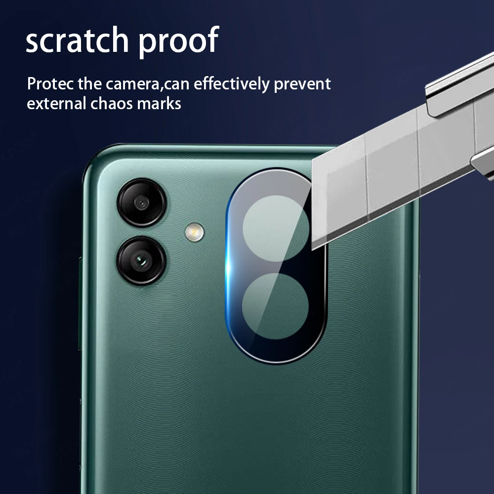 2 шт. защитное стекло для телефона с изогнутым объективом камеры 3D Samsung Galaxy A04 A 04 04A