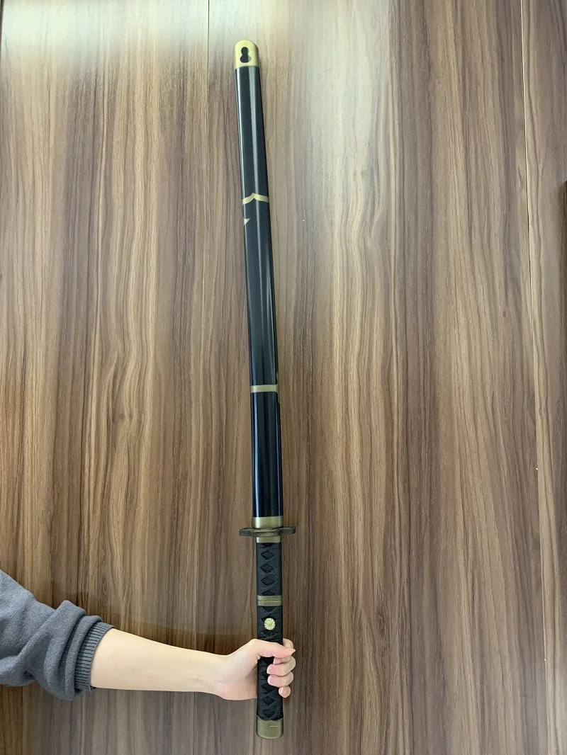 1:1 Косплей Черный Снежный самурайский меч Охотник пиратов тройной нож для