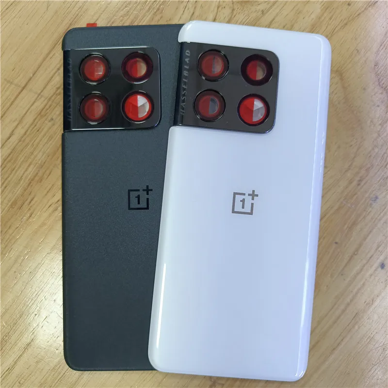 

Original For OnePlus 10 Pro Glass Back Battery Cover Door Panel Housing Case Replacement Parts With Camera Frame No Lens