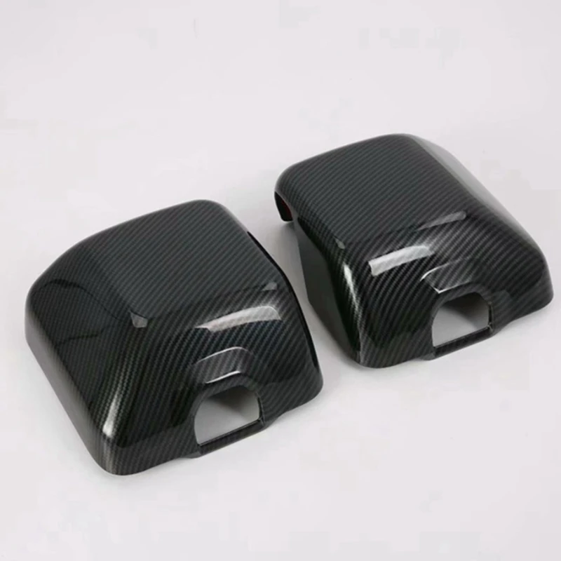 4 шт. черные аксессуары из углеродного волокна для Jeep Wrangler JL 2018