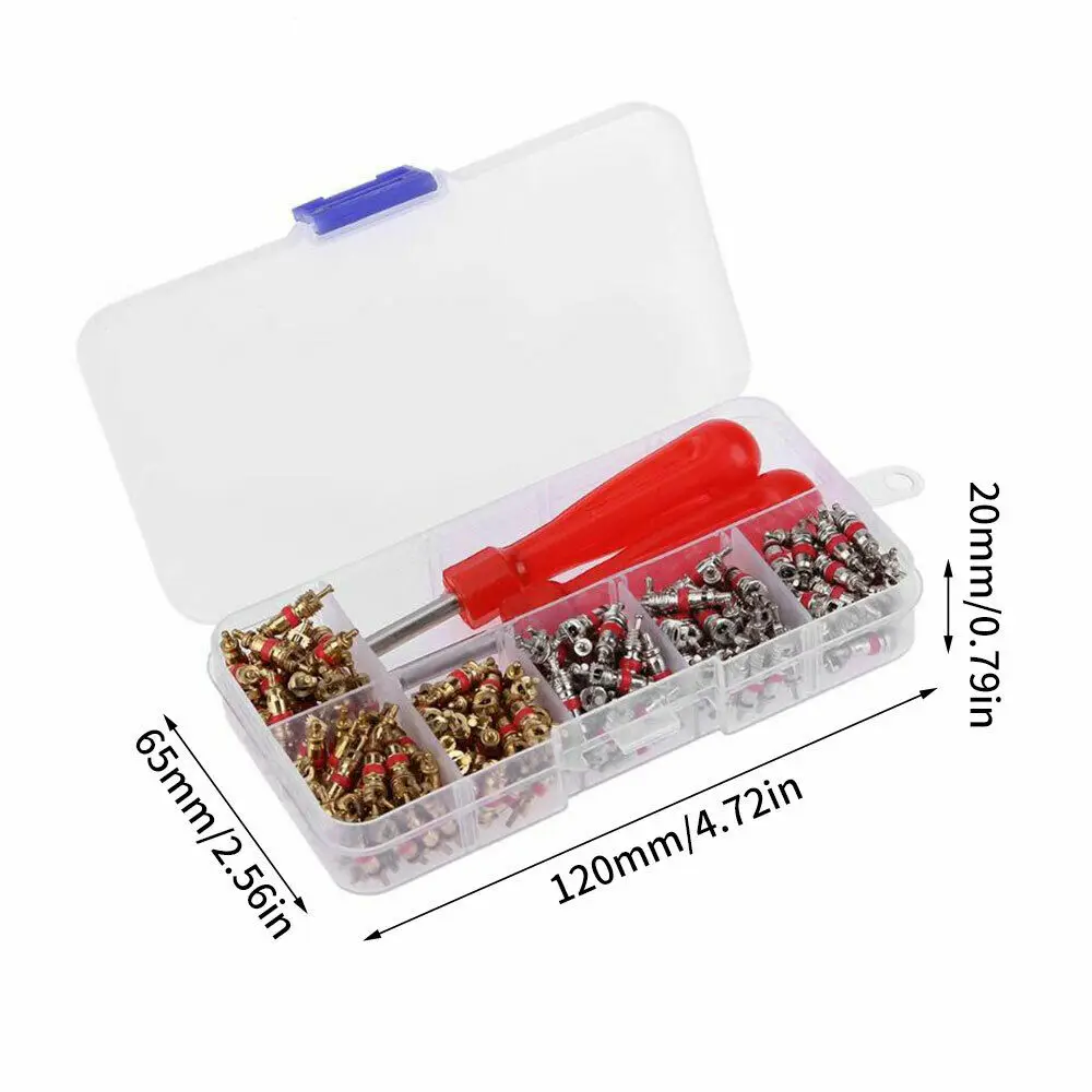 242 шт./компл. сердечники клапанов автомобильного кондиционера в ассортименте