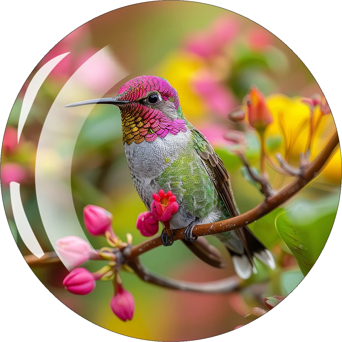 

Магнит для холодильника Hummingbird EQJJYPOC