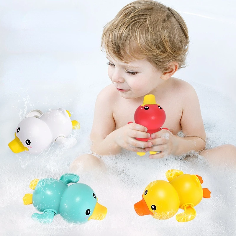 

Summer Bathroom Bath Shower Baby Clockwork Swimming Children Play Water Cute Cartoon Whale Bathing Bathtub Toys For Kid Gifts