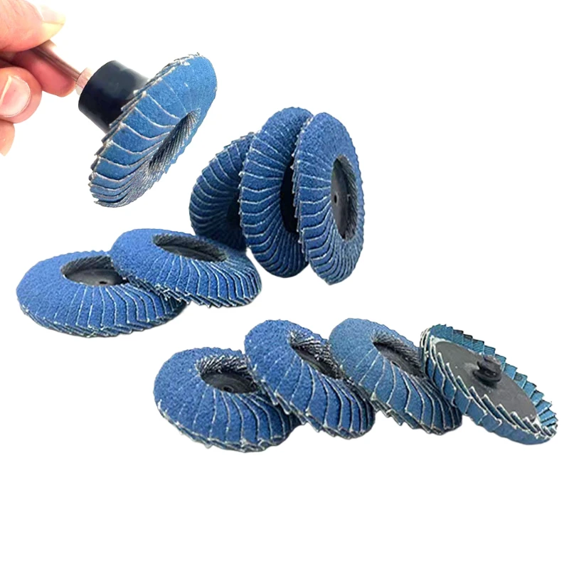 

Лепестковые шлифовальные диски из циркония, 11 шт.