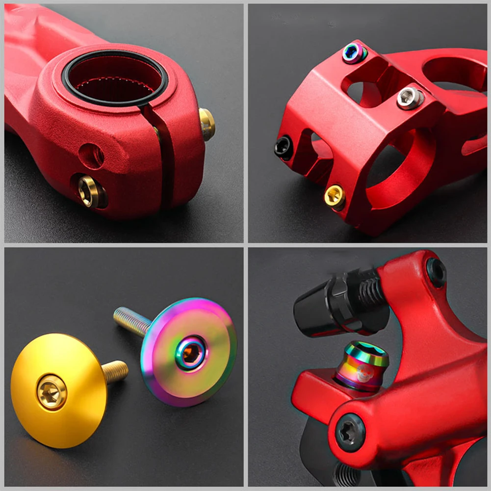 Велосипедный винт M5/M6 из титанового сплава с дисковым тормозом суппорта горный