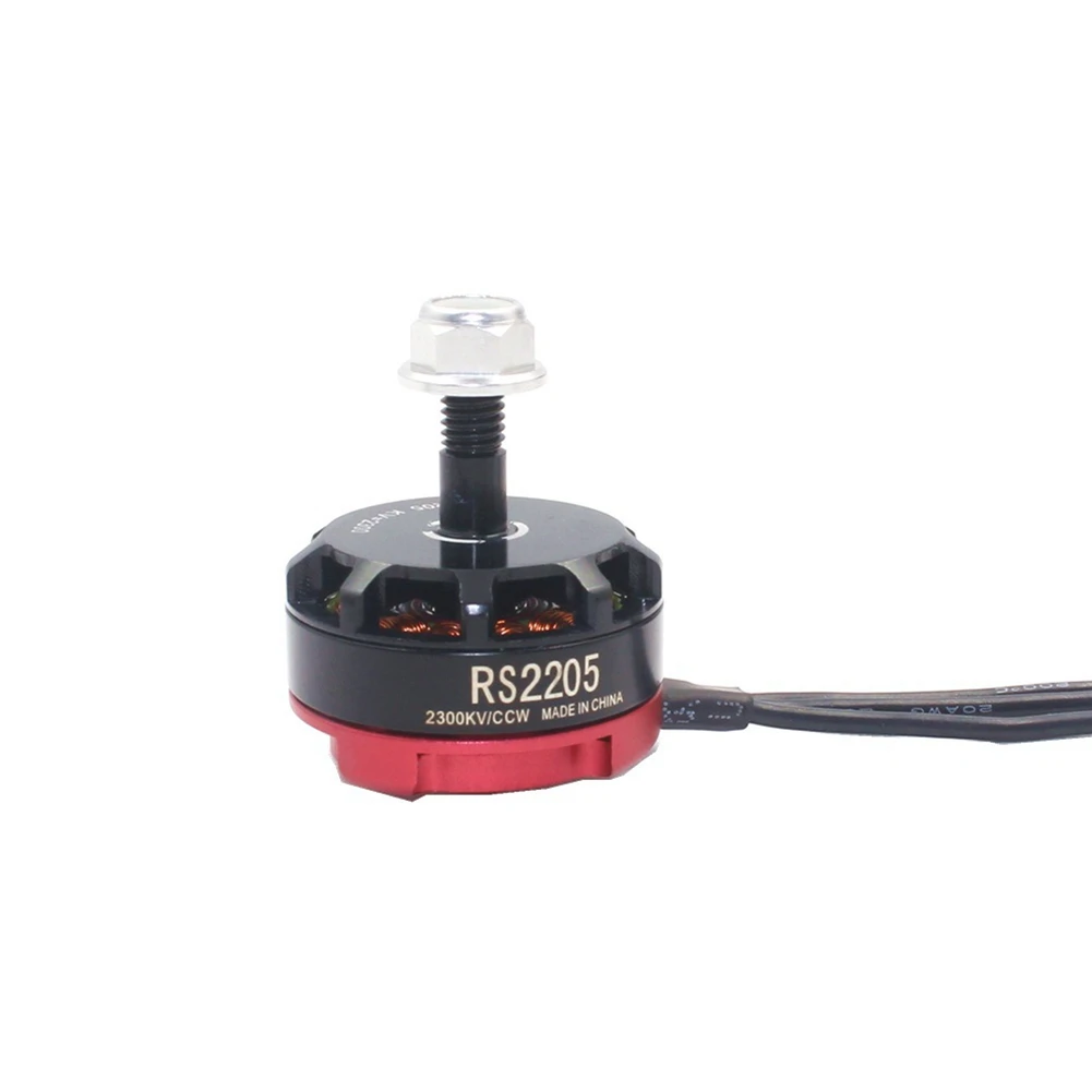 Бесщеточный двигатель RC RS2205 2205 2300KV для 2-6S 20A/30A/40A ESC FPV RC QAV250 X210 гоночный Дрон Мультикоптер (CCW)
