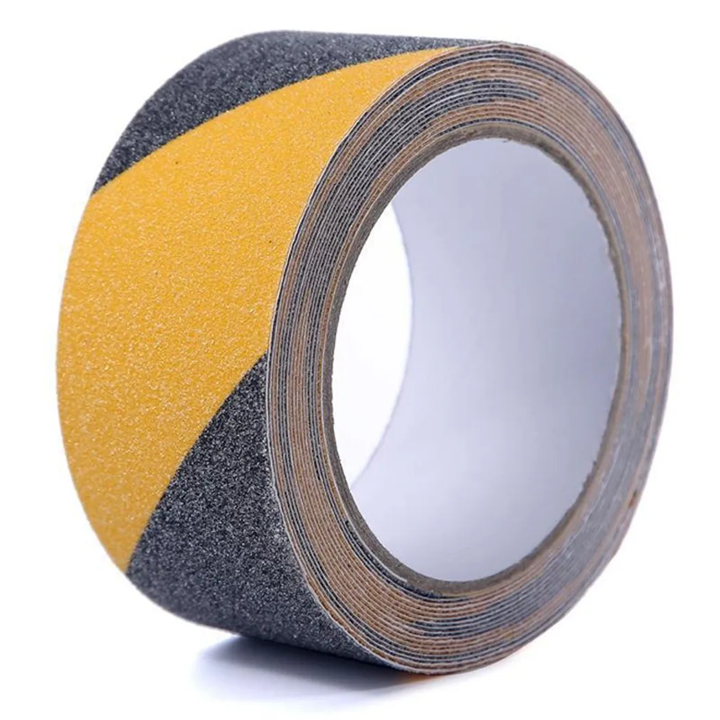 

Non Skid Sticker Tape Self Adhesive 2.5cm*5m Black Decor Floor Home PVC Roll Safety Strips UV Protection Adhesive