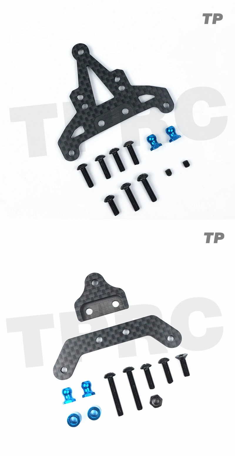 

Carbon Fiber 3mm Front Rear Gear Box Mount for TAMIYA XV-01