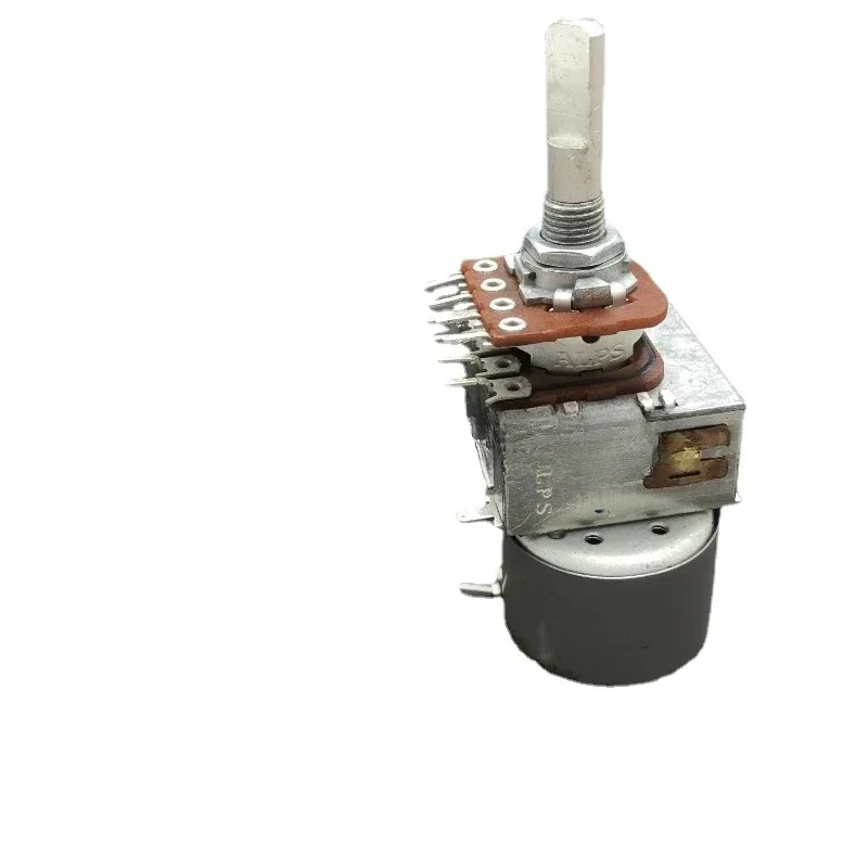 16 двойной потенциометр с двигателем 30K b30k tap 8 ручка для ног длина 25 мм