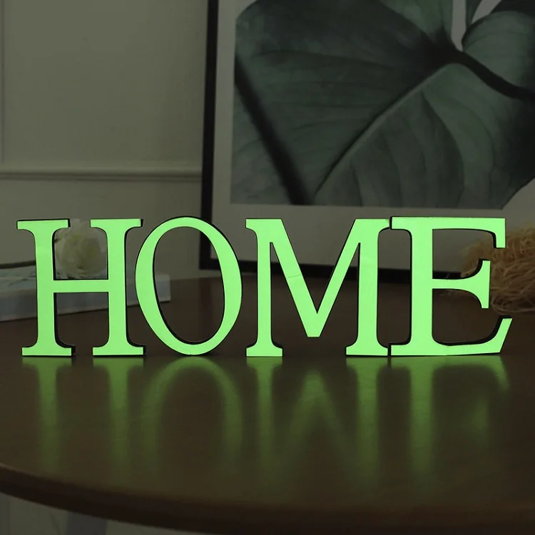 

3D Luminous English Letters Wall Sticker Noctilucous Alphabet Poster Glow in the Dark Fluorescent Letters Kids Room Decoration