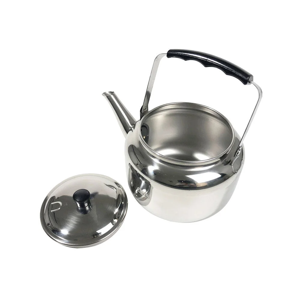 

Kettle Tea Steel Water Stainless Whistling Stovetop Teapot Stainless Steel Water Jug Gas Top Boiling Pot Heater Handle Jug