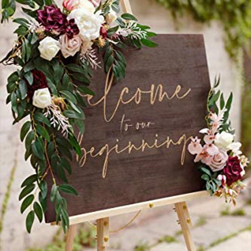 Акция! 2 шт. декоративные искусственные цветы для свадьбы |