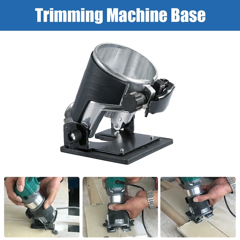 

65mm Trimmer Machine Base Compact Router Tilt Base to Trim Laminates Power Tool For TUPIA MAKITA Woodworking Cutter Dropshipping