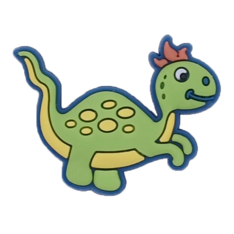 

Shoe Charms Accessories Fits for Croc jibz Single Sale 1pcs Decorations PVC Buckle for Kids Party Christmas Gifts Pins Dinosaur