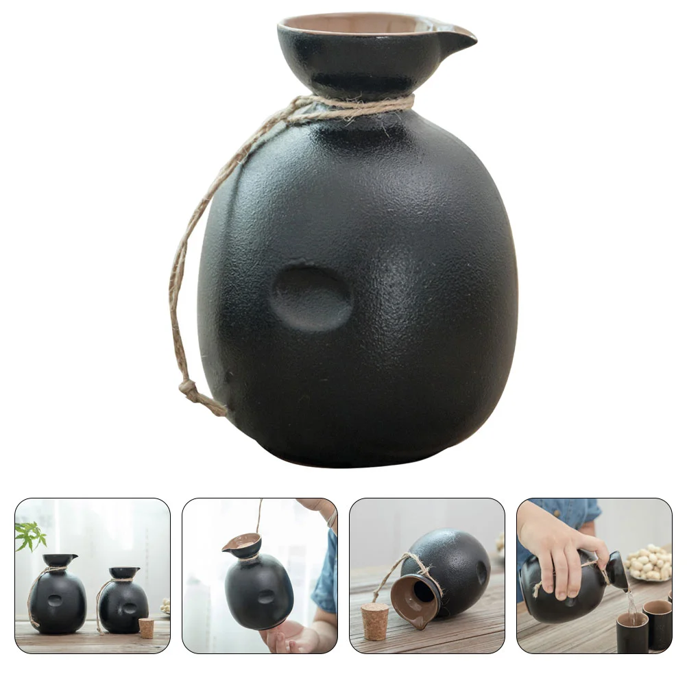 

Sake Bottle Ceramic Pots Serving Pot Porcelain Kettle Japanese Decanter Jug Vintage Fruit Saki Set Storage Retro Tea Fu Kung