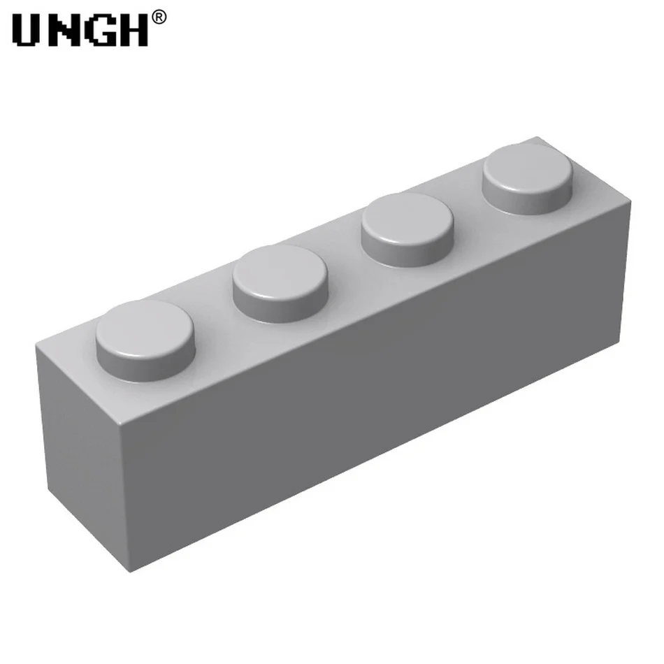 

Конструктор UNGH 40 шт./лот DIY MOC 1x4, высокий кирпич, совместимые с фигурами, строительные блоки, аксессуары для города, армии, детская игрушка для...