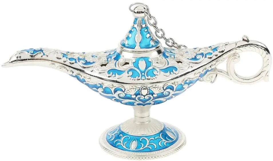 

D DOLITY винтажная Волшебная Легенда Aladdin лампа джинна для дома/свадебного стола, сборный арабский костюм, реквизит, лампа P