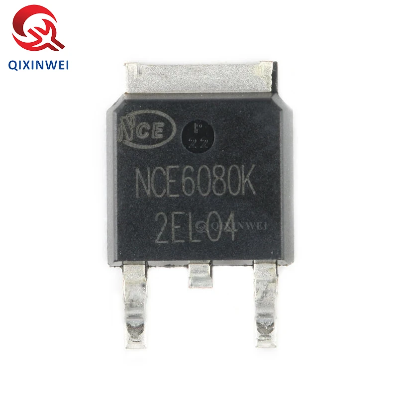 

10PCS NCE6080K TO-252-2 60V/80A N-channel MOS трубка с полевым эффектом