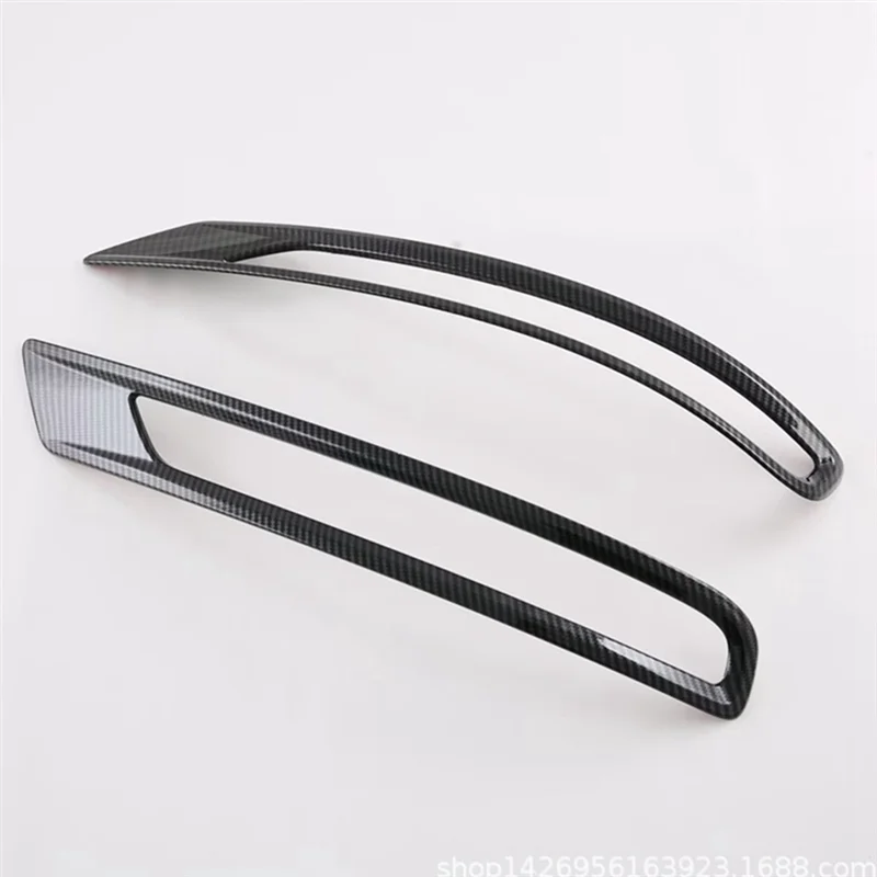 Автомобильная рамка из углеродного волокна ABS для Mitsubishi Outlander