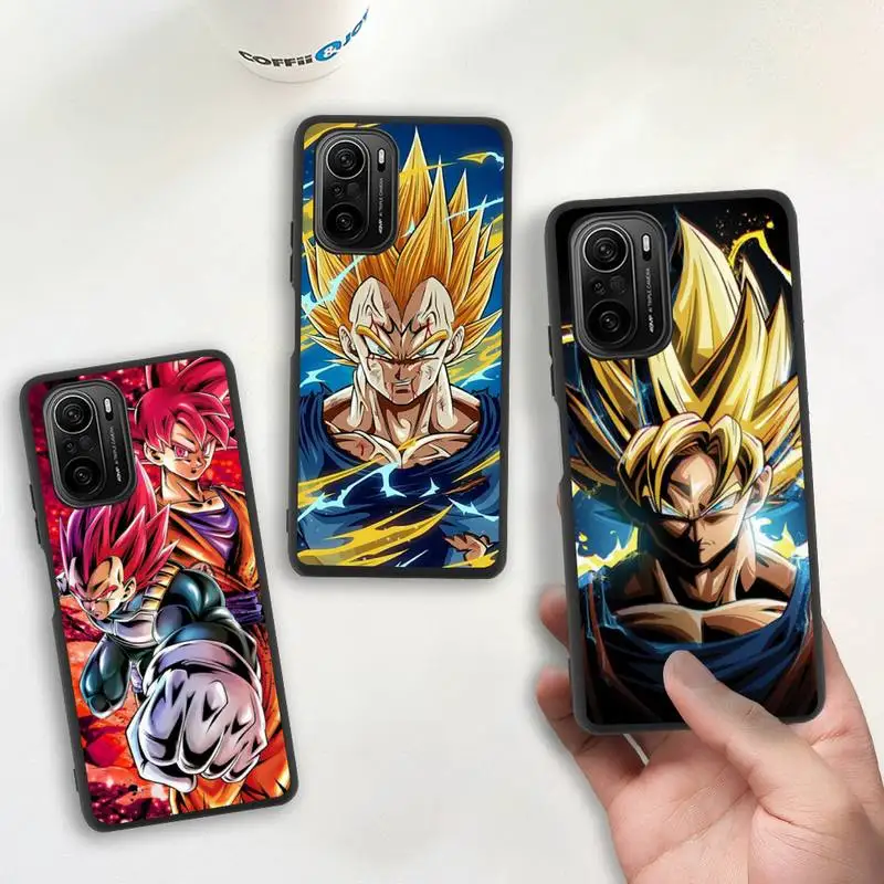

Dragon Ball Z Vegeta IV Bejita Son Goku Kakarotto soft Phone Case for Redmi 9A 8A Note 11 10 9 8 8T Redmi 9 K20 K30 K40 Pro Max
