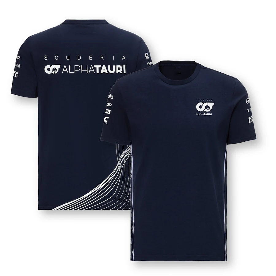 

2023 New Alfa Tori Racing Team Formula One Racing F1 Jersey Cycling Motorcycle Men's Women's Short Sleeve Shirt T-shirt