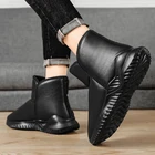 Похлопывающие ботинки на платформе, меховые кроссовки, мужская обувь Номер 11, фирменная теннисная обувь, пик снега, удобная теннисная обувь, Летние слипоны