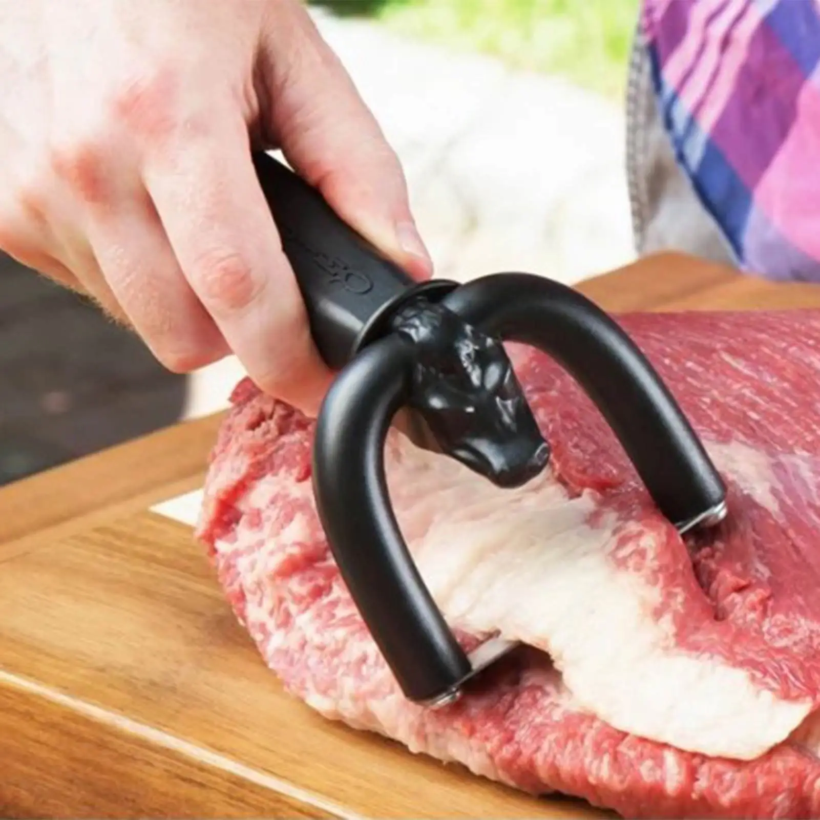 

Триммер для грузила, триммер для мяса, слайсер для говядины, Мясорубка с острыми лезвиями, триммер для быстрой отделки грузины и мяса, измель...