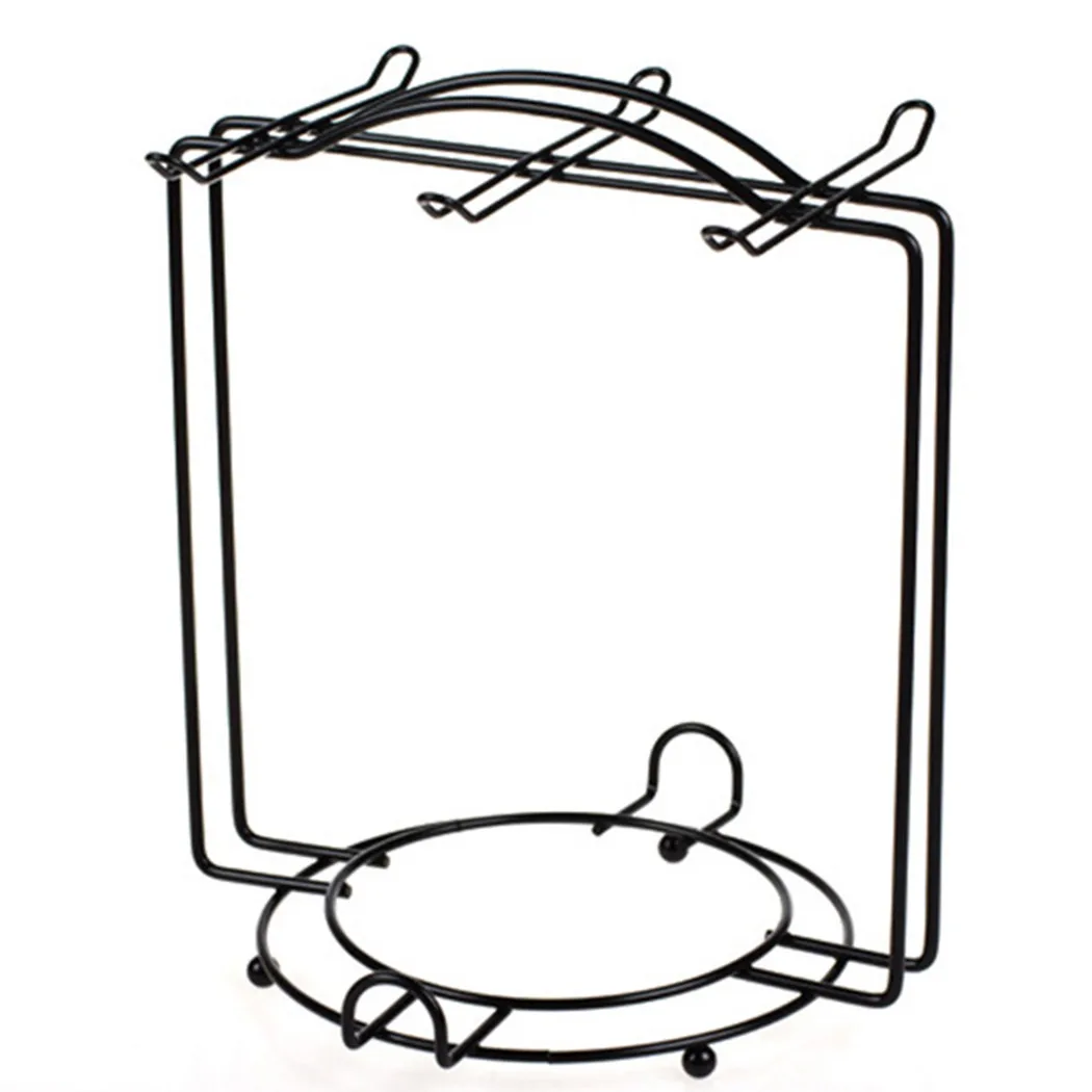 Stainless Steel Coffee Cup Plate Storage Mug Hanging Rack Holder Kitchen Storage Tea Cup And Saucer Display Rack