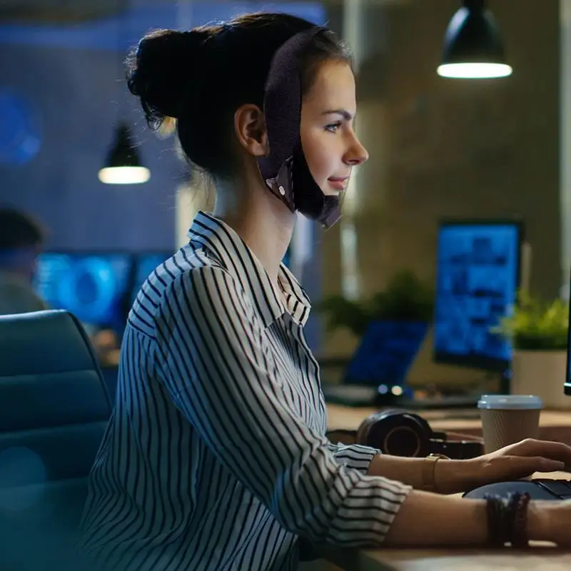 Электрический ремень для подтяжки лица Intelligent VFace Shaping Massager Double Chin Reducer Face Lifting Machine V-Face-Lift