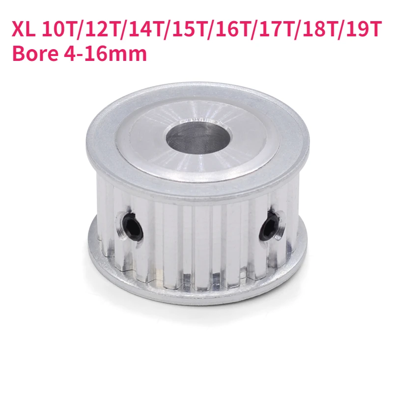 

1 шт. XL диаметр шкива ГРМ 4-16 мм 10 т/12 т/14 т/15 т/16 т/17 т/18 т/19 зубчатые синхронные колеса типа AF для ремня шириной 10 мм