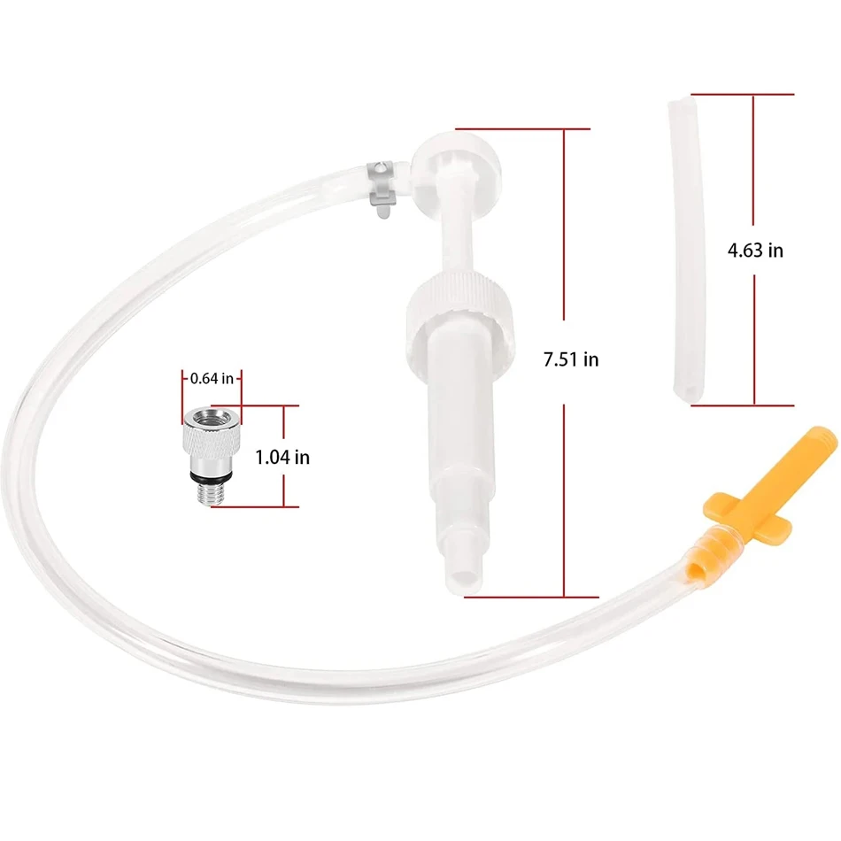 MX Gear Lube Pump Marine Lower Unit Gear Oil Pump for Standard Quart Bottles Fits All Mercury Outboard Marine Boat Accessories