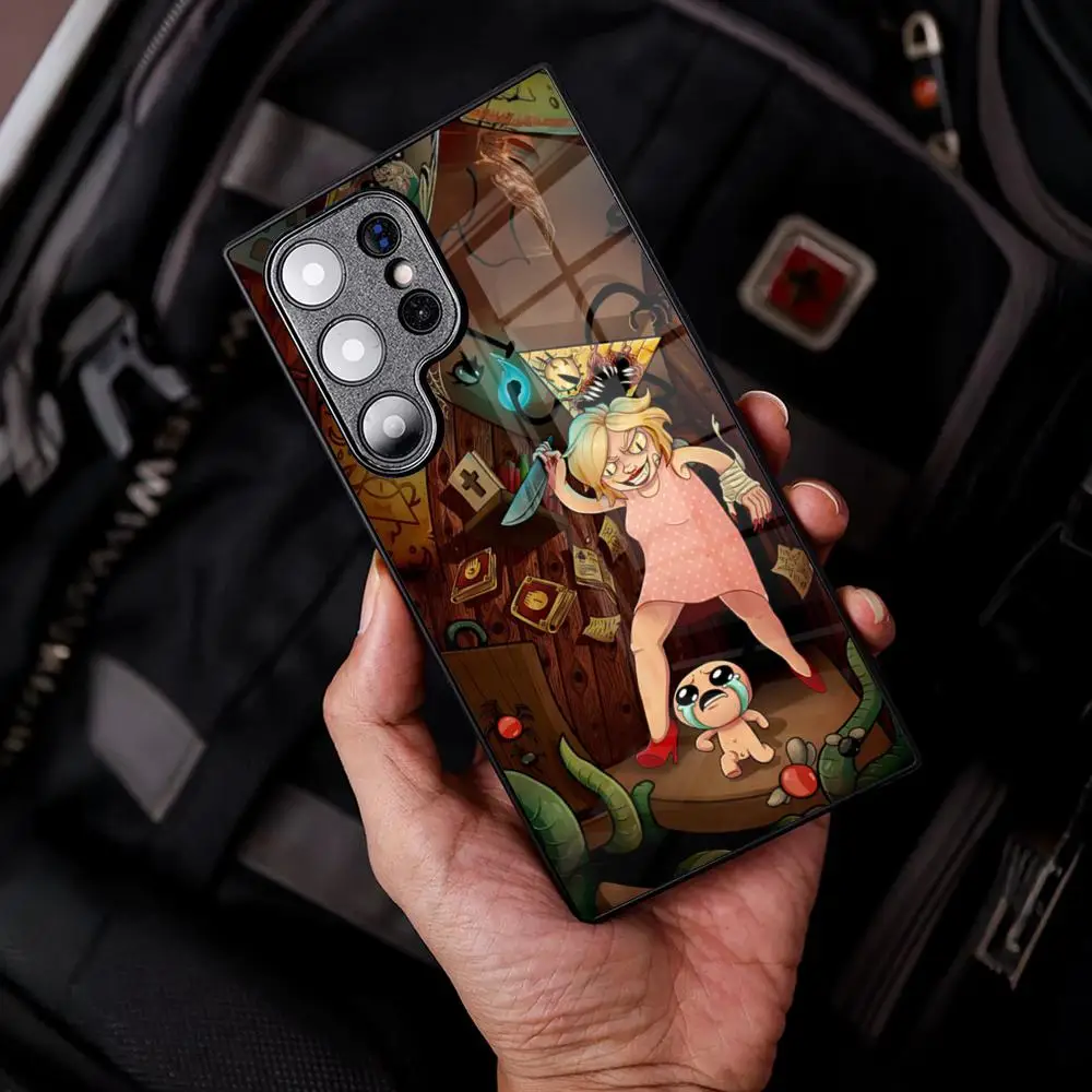 Чехол для телефона The Binding of Isaac для Samsung Galaxy S26 S25 S24 S23 S22 S21 S20 FE Edge plus Ultra Glass Cover (art.: 3920dadcd9903) - 3920dadcd9903