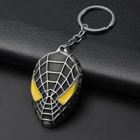 superhero series alloy keychain avengers metal car keys chain accessories backpack pendant charms key ring jewelry accessories